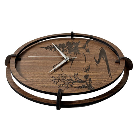 Minimalistické hodiny, ktoré zútulnia a skrášlia váš priestor.