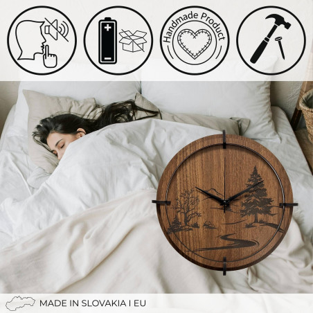 Štýlové hodiny do moderného, škandinávskeho alebo minimalist. domu.