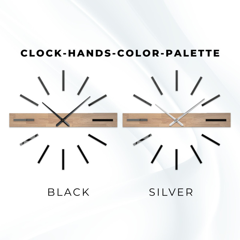 Elegantné 3D hodiny do moderného interiéru