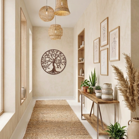 Drevený obraz strom života ORECH WENGE 50 cm