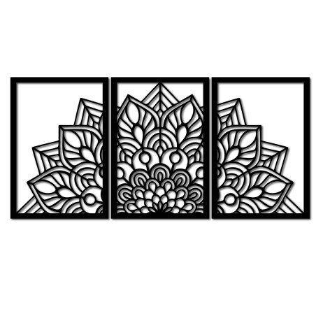 Dizajnová mandala a hodiny strom života. Doprajte interiéru osobitý charakter.