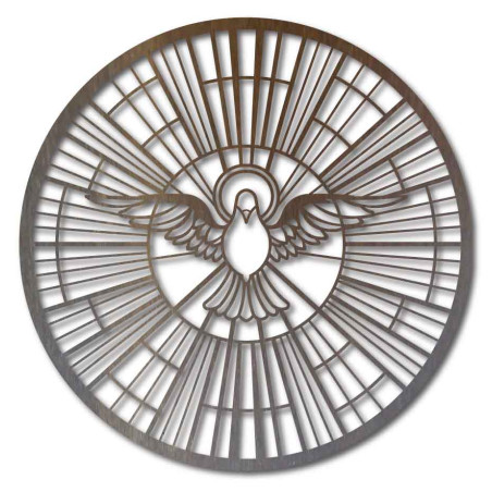 Duch Svätý – Sakrálna vitráž a symbol nebeského pokoja