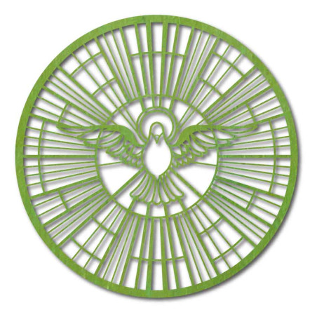 Drevený obraz Holubica – Symbol Ducha Svätého