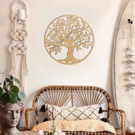 Drevený obraz na stenu stom života