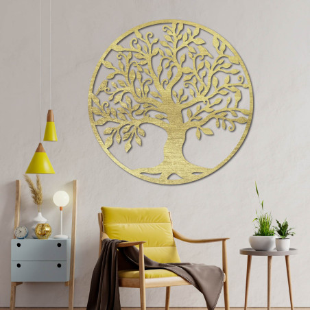 Drevený obraz na stenu stom života