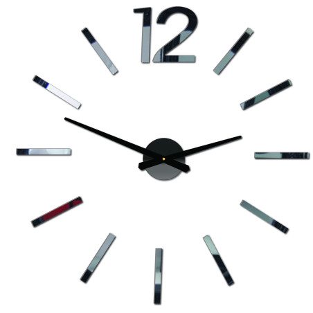 Moderné nástenné hodiny - DIY 3D EXPQZ