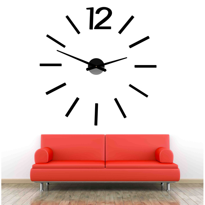 Moderné nástenné hodiny - DIY 3D EXPQZ