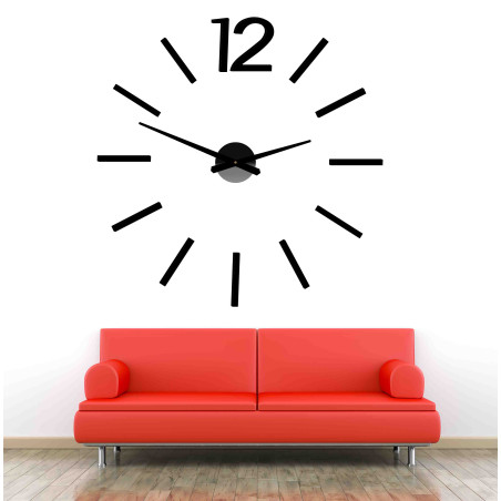 Moderné nástenné hodiny - DIY 3D EXPQZ