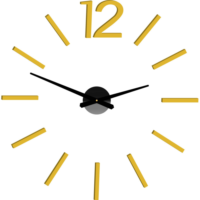 Moderné nástenné hodiny - DIY 3D EXPQZ