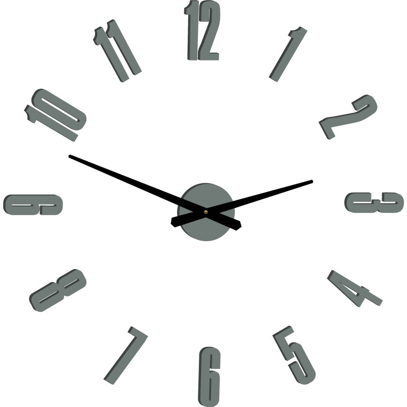 Nalepovacie hodiny na stenu do obývačky moderné