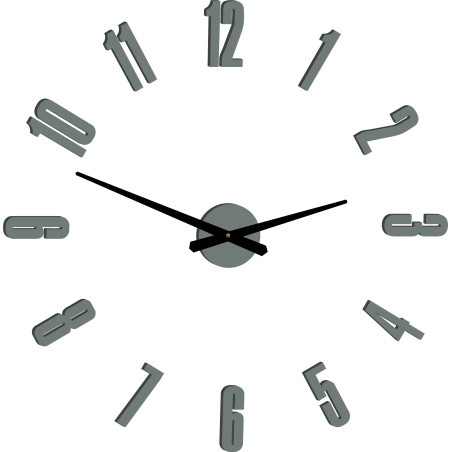 Nalepovacie hodiny na stenu do obývačky moderné