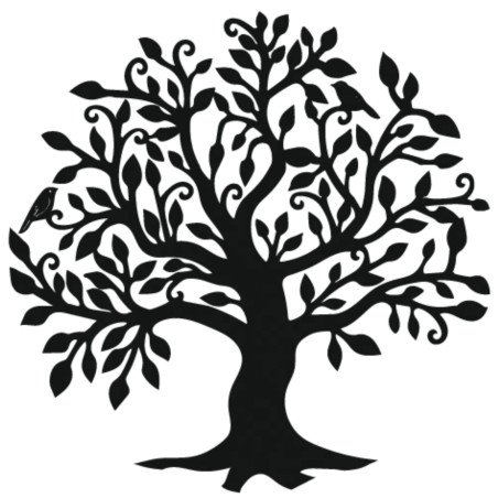 Drevená dekorácia stromu života na stenu symbolizuje rast, harmóniu a spojenie s prírodou, vytvára pokoj vášho domova.