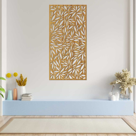 Spojenie prírody a moderného dizajnu v originálnom drevenom výreze.