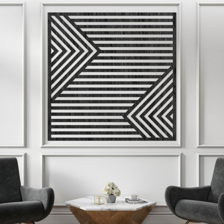 Drevená dekorácia na stenu