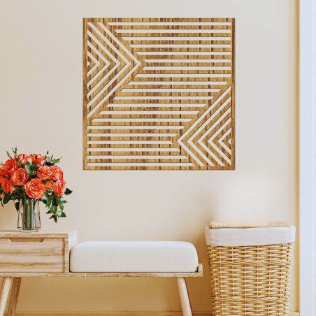 Obraz LINEA predstavuje symbol čistoty a harmónie prostredníctvom geometrických línií.