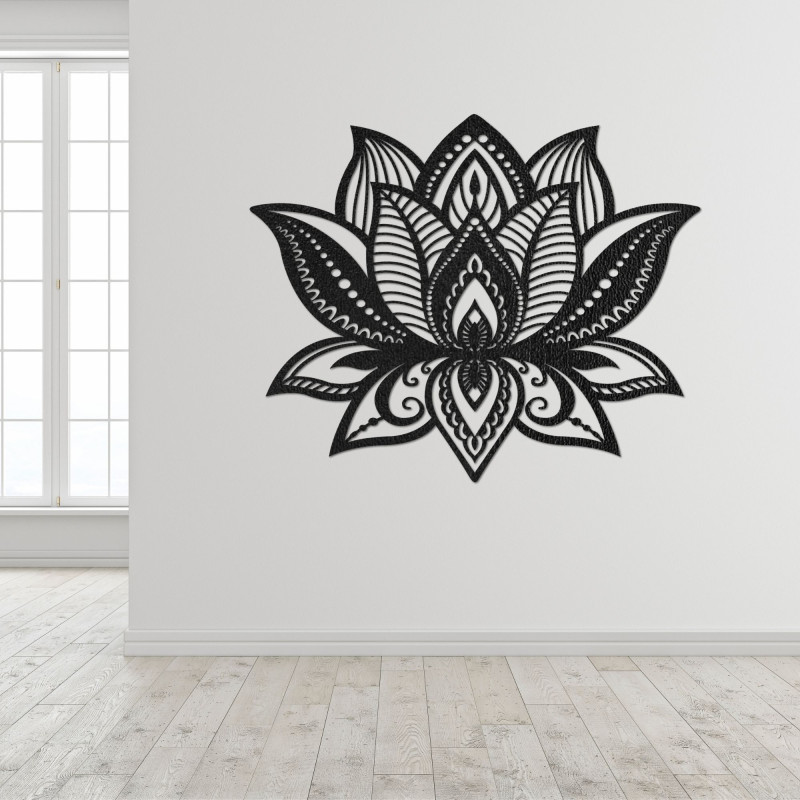 Drevený obraz na stenu lotosový kvet | LOTONIS