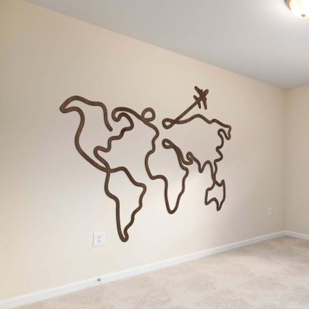 Lietadlo v hornom rohu je symbolom pohybu, slobody a objavovania. Vhodná voľba pre duše, ktoré žijú pre zážitky.