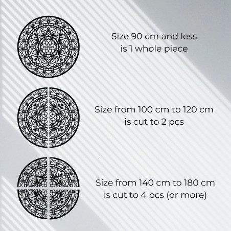 Drevená mandala na stenu Design | AFRODITA