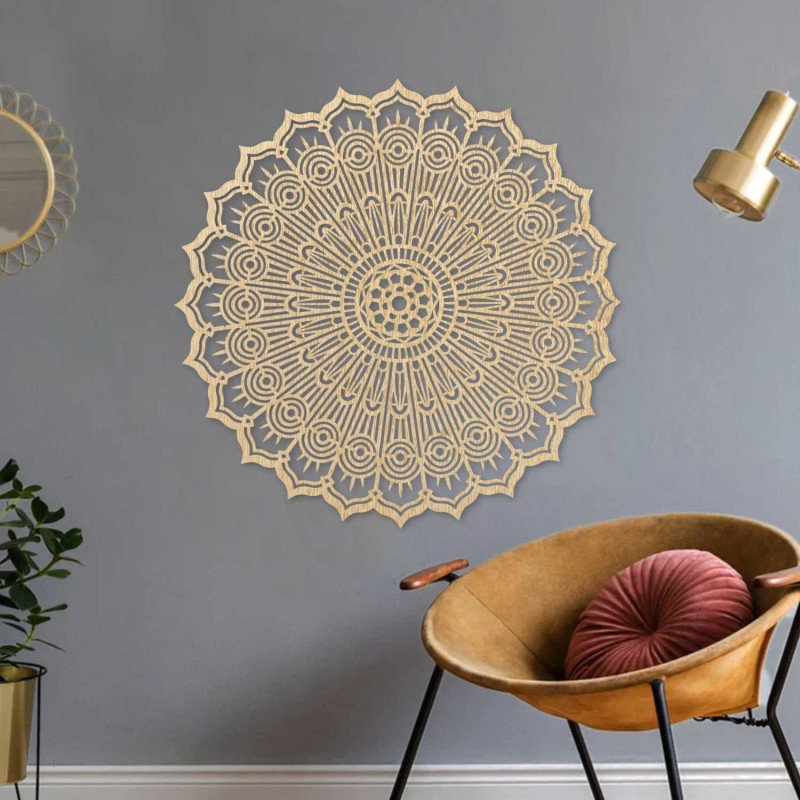 Liečivá mandala na stenu - Elegantná dekorácia...