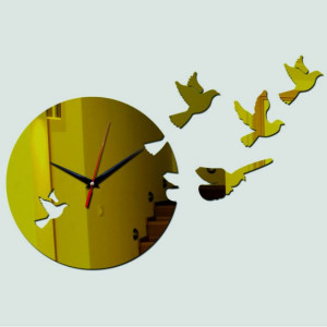 Nástenné hodiny holubica  DIY HILPKO