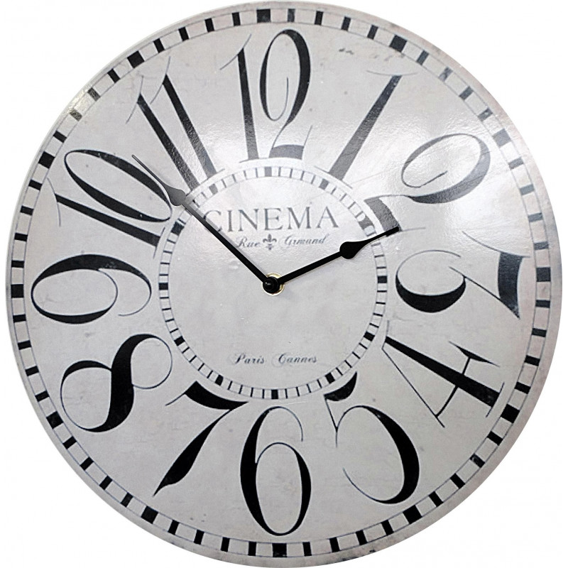 Moderné nástenné hodiny s číslami