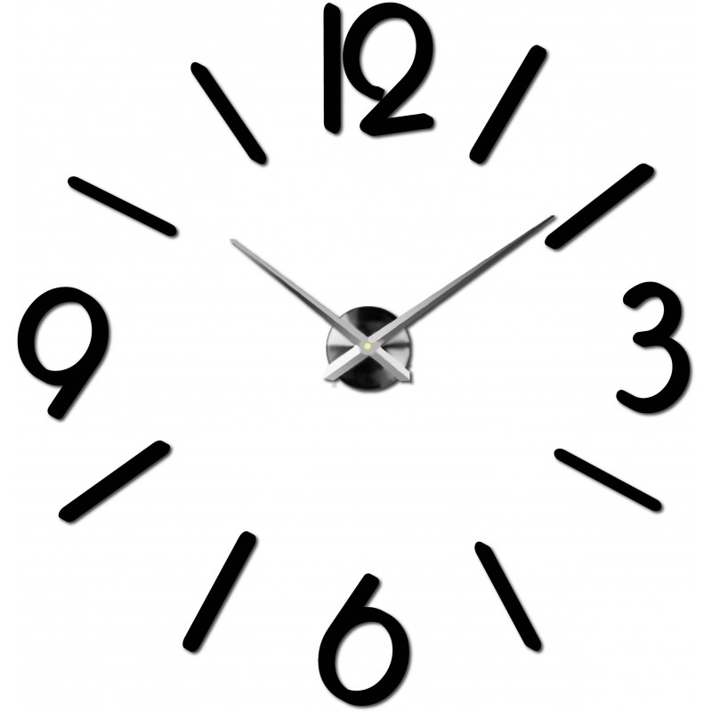 Nalepovacie nástenné hodiny,luxusné hodiny na stentu,plastové hodiny