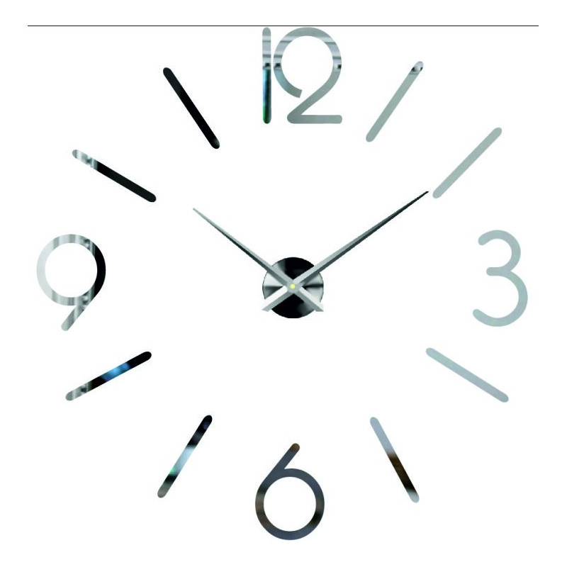 Nalepovacie nástenné hodiny,luxusné hodiny na stentu,plastové hodiny