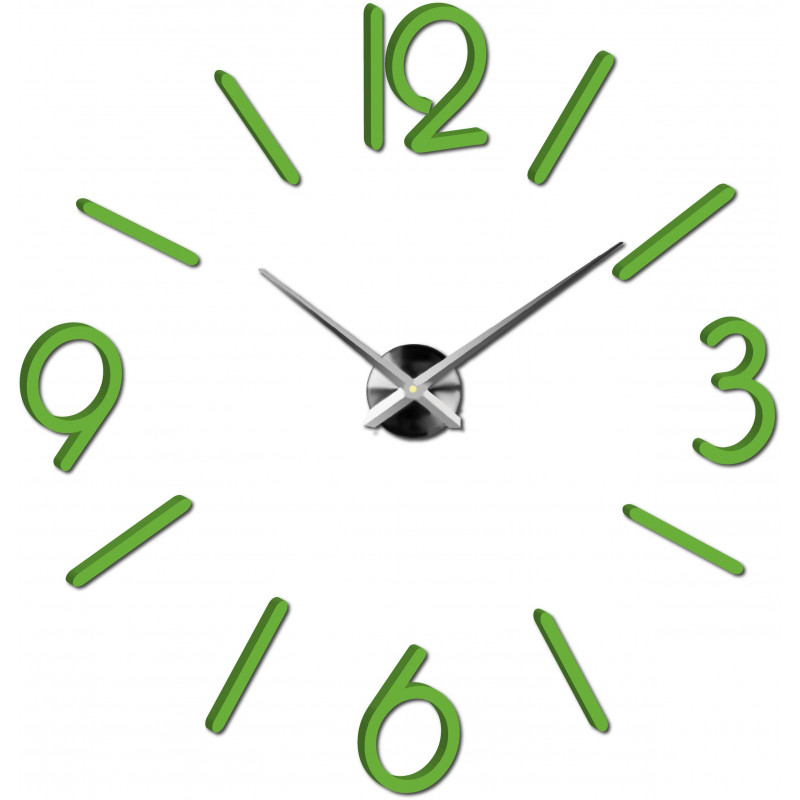 Nalepovacie nástenné hodiny,luxusné hodiny na stentu,plastové hodiny