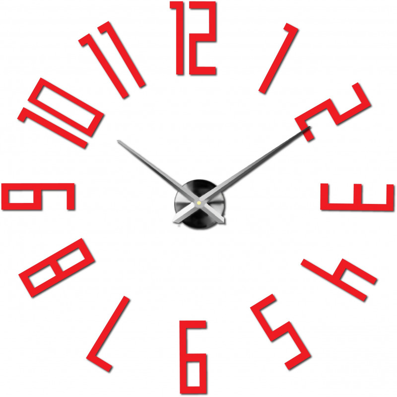 Nalepovacie nástenné hodiny,luxusné hodiny na stentu,plastové hodiny