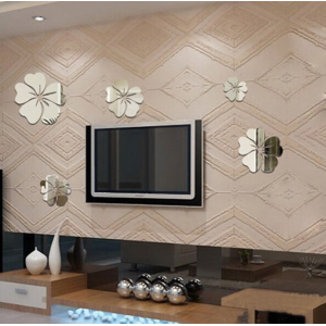 Dekoračné zrkadlá. Zrkadlové samolepky na stenu, ako obraz alebo dekorácia, 3D acryl nálepka 2