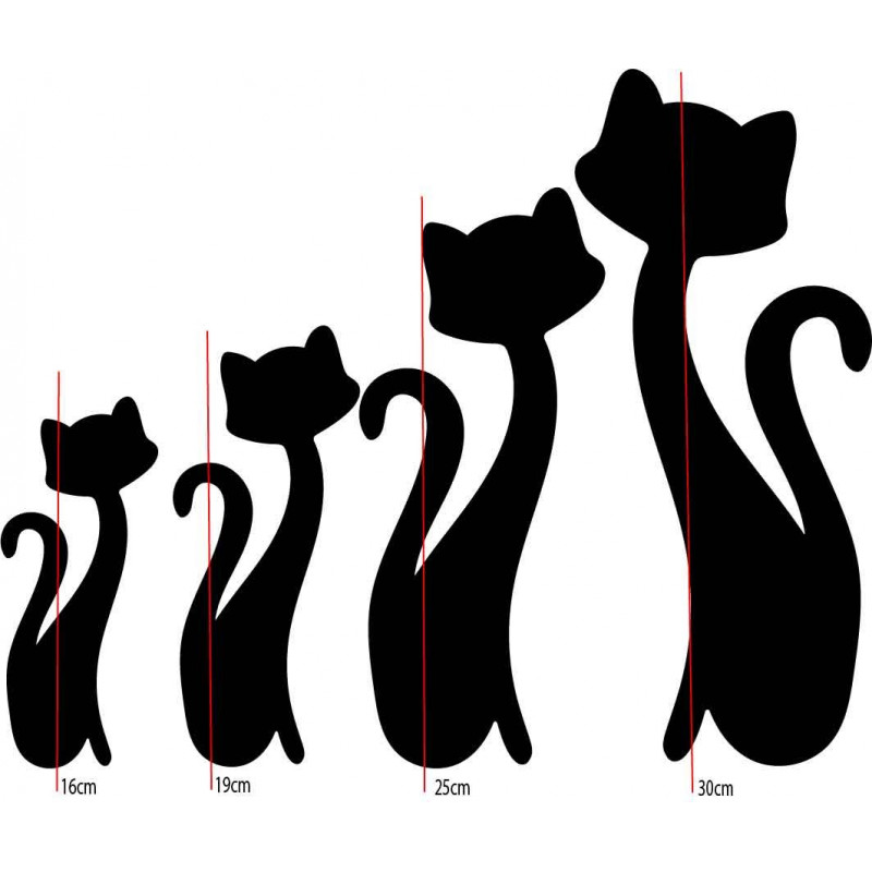 Rozmery dekoračných samolepiek, zrkadlová nálepka na stenu, vlastná výroba X-MOMO