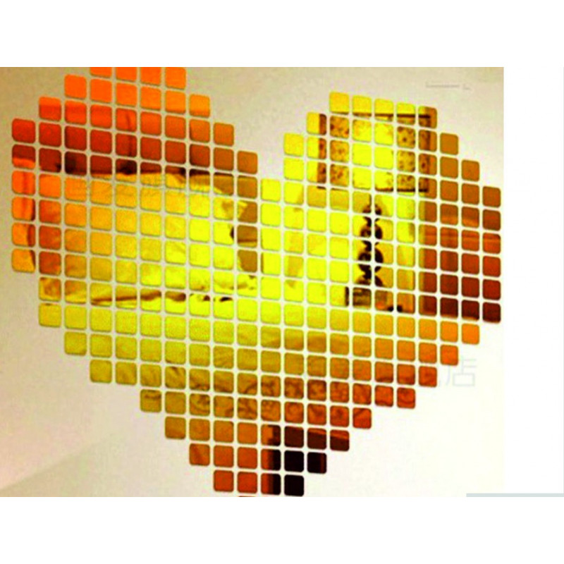 Dekoračné zrkadlá. Zrkadlové samolepky na stenu, ako obraz alebo dekorácia, 3D acryl nálepka