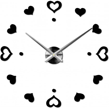 Nalepovacie nástenné hodiny,luxusné hodiny na stentu,plastové hodiny