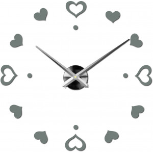 Nalepovacie nástenné hodiny,luxusné hodiny na stentu,plastové hodiny 2