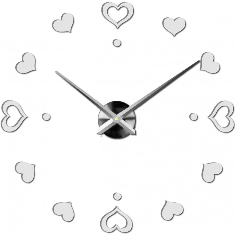 Nalepovacie nástenné hodiny,luxusné hodiny na stentu,plastové hodiny