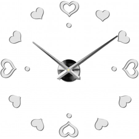 Nalepovacie nástenné hodiny,luxusné hodiny na stentu,plastové hodiny