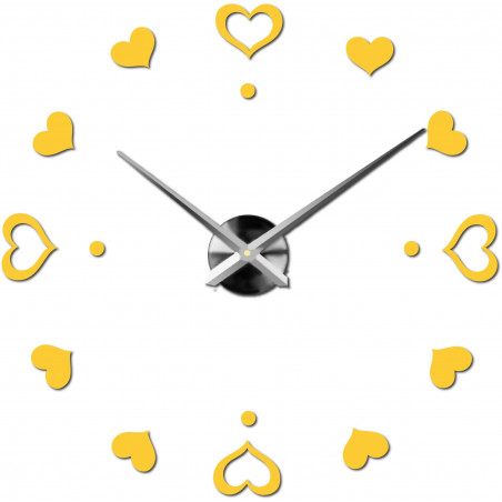 Nalepovacie nástenné hodiny,luxusné hodiny na stentu,plastové hodiny