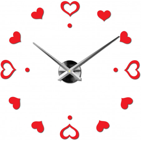 Nalepovacie nástenné hodiny,luxusné hodiny na stentu,plastové hodiny