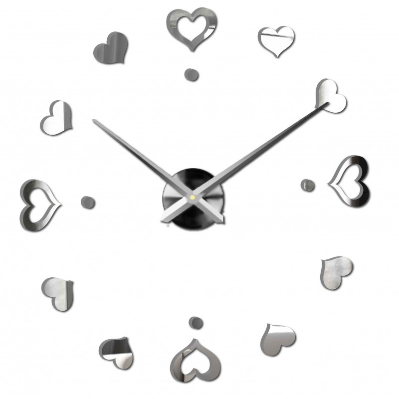 Nalepovacie nástenné hodiny,luxusné hodiny na stentu,plastové hodiny