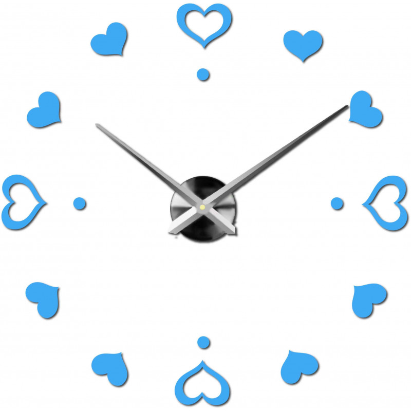 Nalepovacie nástenné hodiny,luxusné hodiny na stentu,plastové hodiny