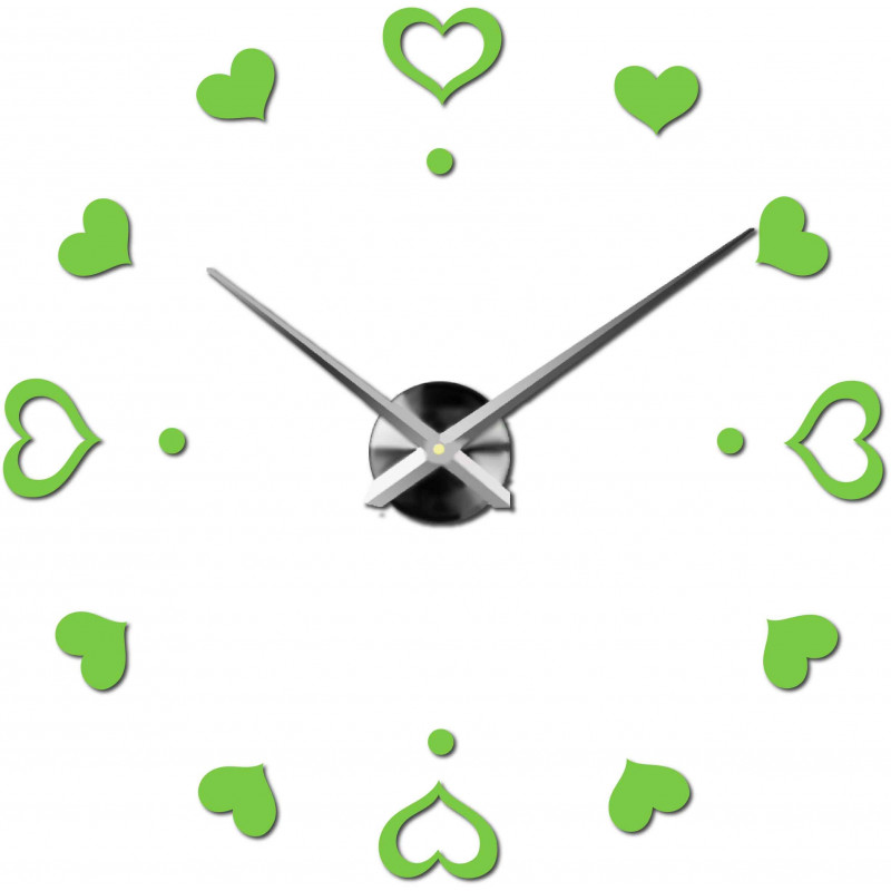 Nalepovacie nástenné hodiny,luxusné hodiny na stentu,plastové hodiny