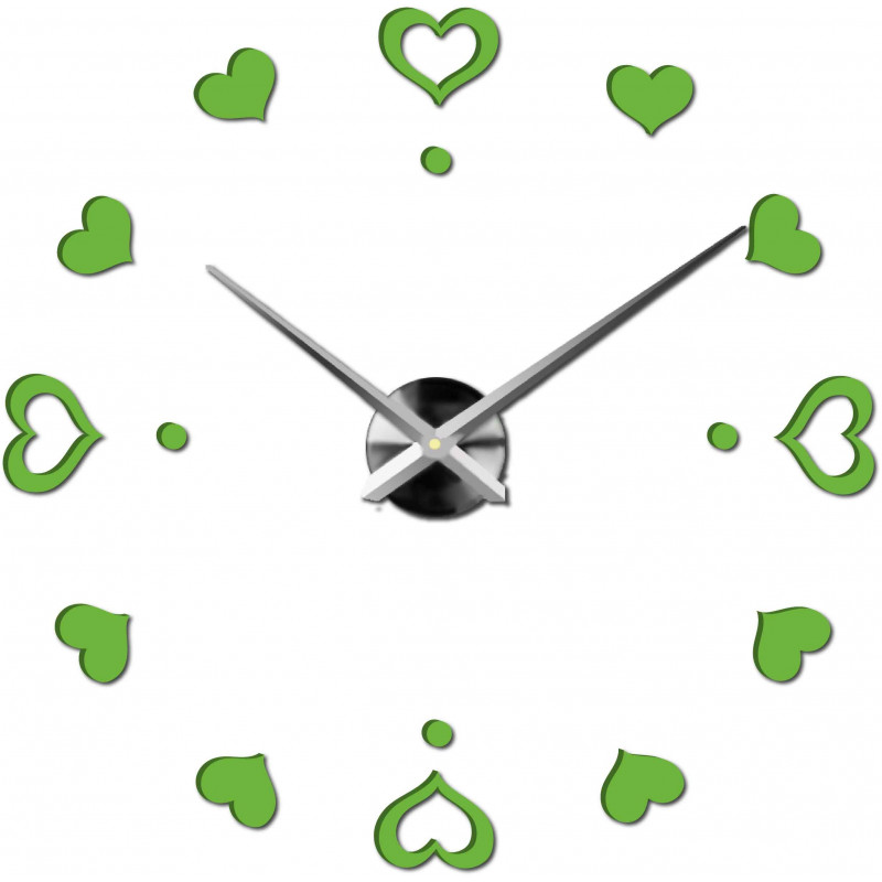 Nalepovacie nástenné hodiny,luxusné hodiny na stentu,plastové hodiny