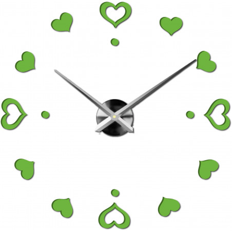 Nalepovacie nástenné hodiny,luxusné hodiny na stentu,plastové hodiny