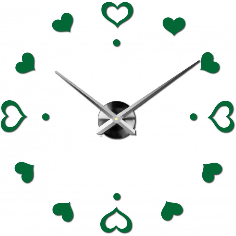 Nalepovacie nástenné hodiny,luxusné hodiny na stentu,plastové hodiny