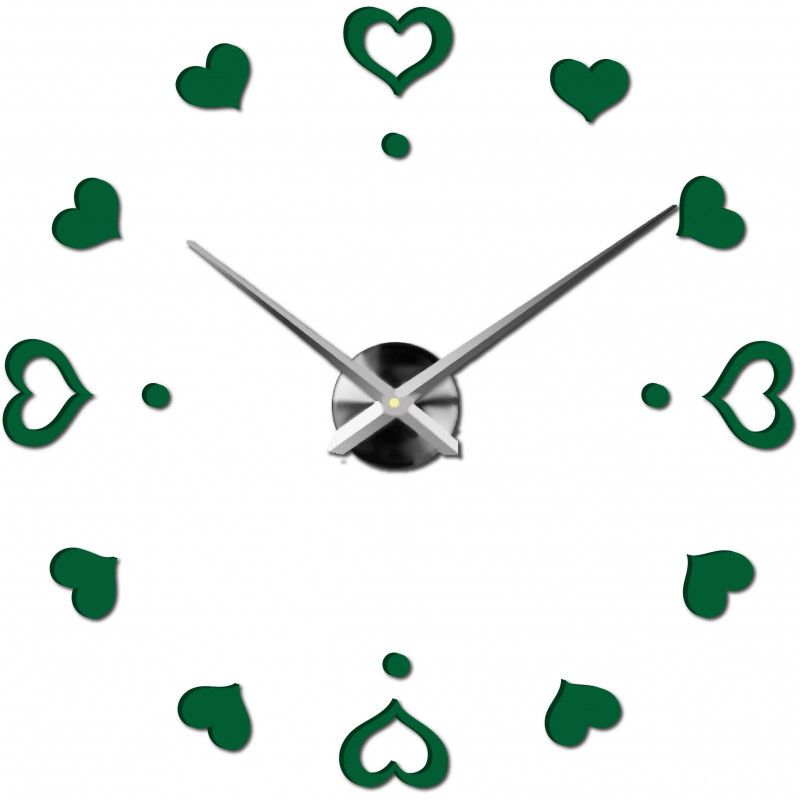 Nalepovacie nástenné hodiny,luxusné hodiny na stentu,plastové hodiny