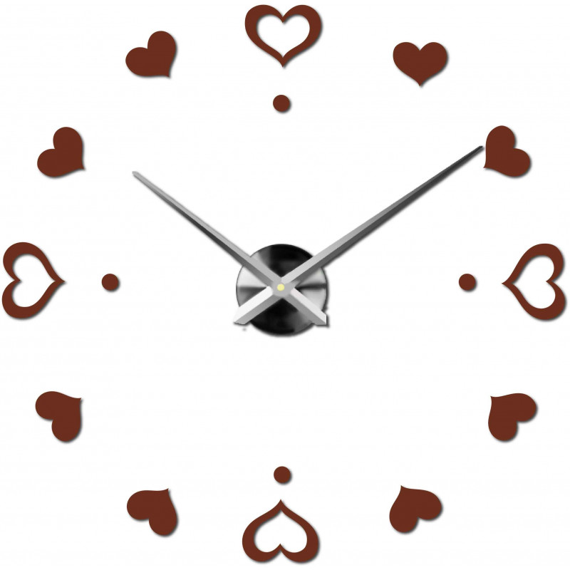 Nalepovacie nástenné hodiny,luxusné hodiny na stentu,plastové hodiny