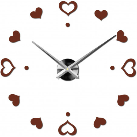 Nalepovacie nástenné hodiny,luxusné hodiny na stentu,plastové hodiny