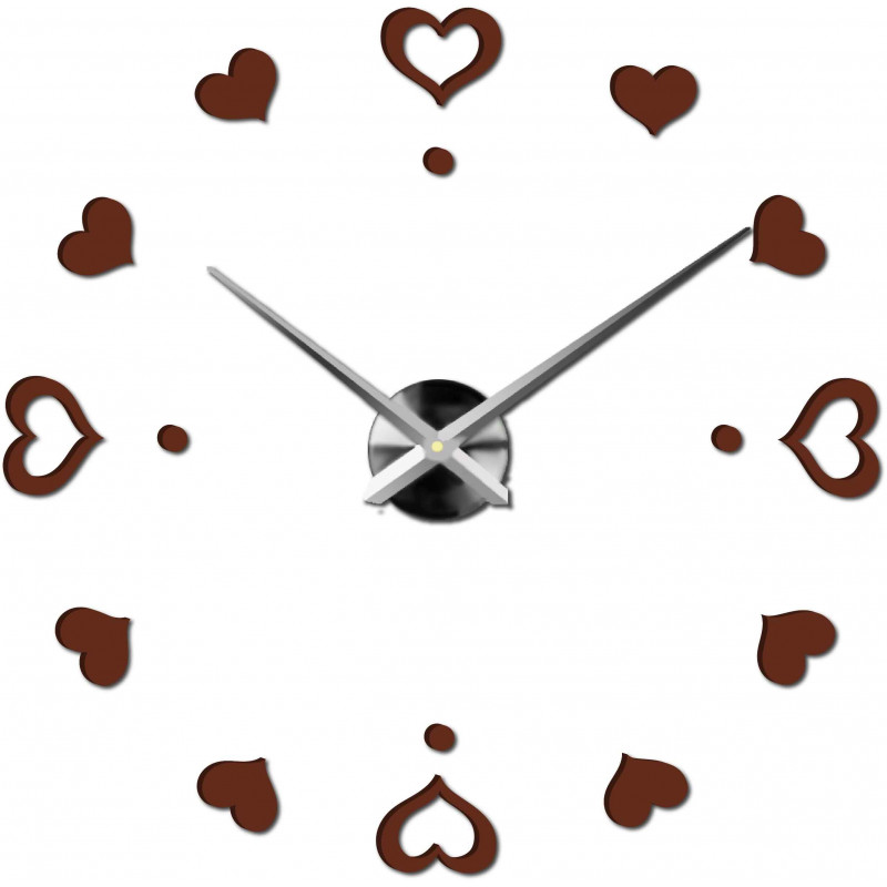 Nalepovacie nástenné hodiny,luxusné hodiny na stentu,plastové hodiny