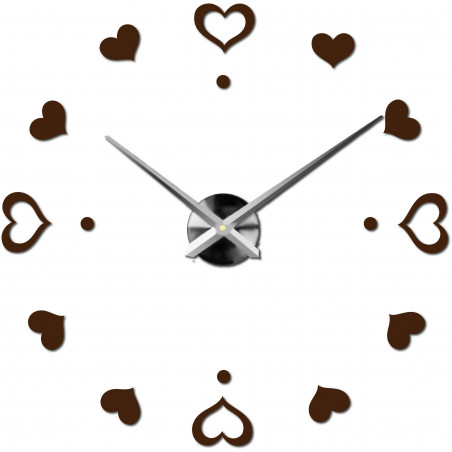 Nalepovacie nástenné hodiny,luxusné hodiny na stentu,plastové hodiny