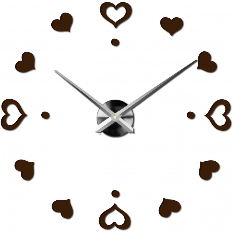 Nalepovacie nástenné hodiny,luxusné hodiny na stentu,plastové hodiny